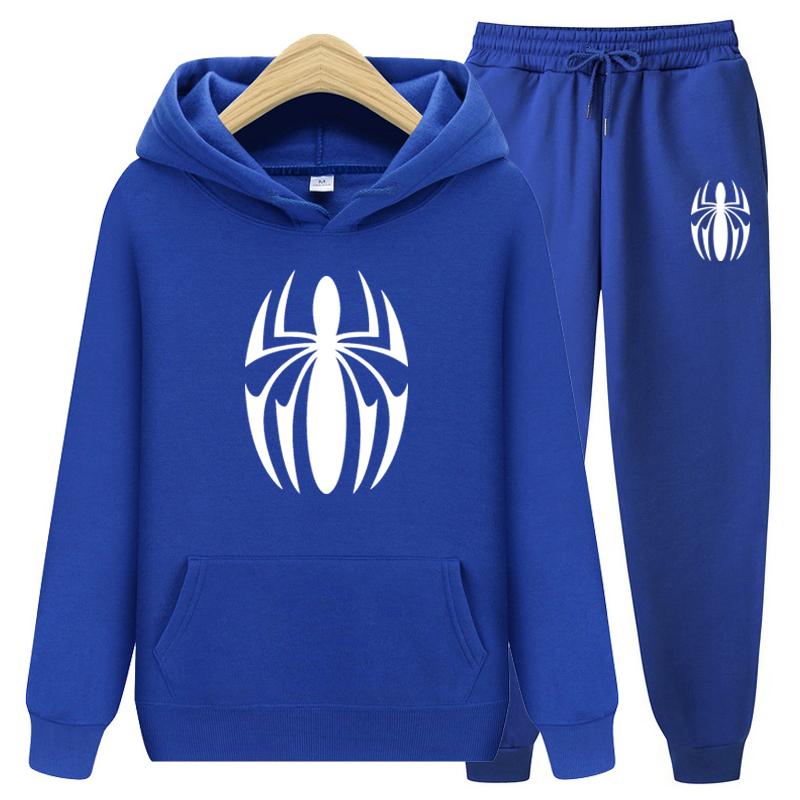 Women's Tracksuit Sets Winter Scarlet Spider 2 Piece Set Running Hoody Brand Sweatshirt Sport Joggers Sweatpants Suit
