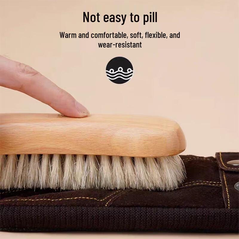 Gants chauds en cuir de porc pour homme automne/hiver