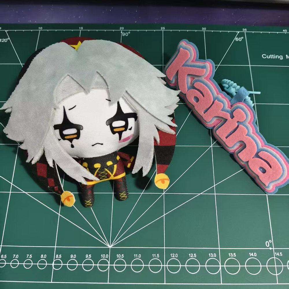 Freak Circus Anime Cosplay Pierrot Poupée Peluche Porte-clés Halloween Œil qui pleure Pierrot Peluches École Anniversaire Cadeau Noël