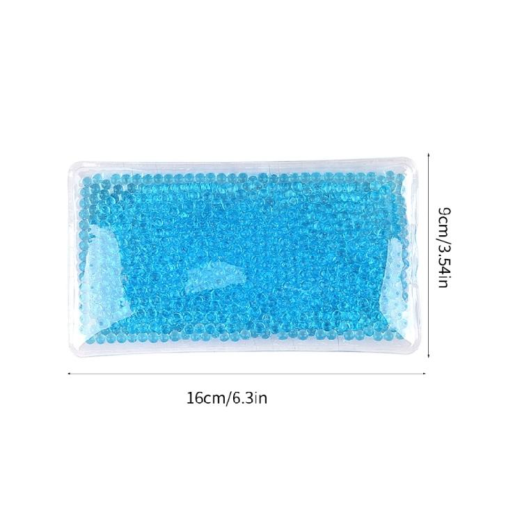 Hot/Cold Reusable Gel Bead Pack Hot and Cold Compress for Knees,Ankles,Arm,and Back Hot Cold Packs for Headach Injuries