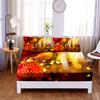 Bedding Set Christmas Fitted Sheet Set Bed Set Mattress Cover Four Corners Elastic Band Non Slip Bed Sheets and Pillowcases