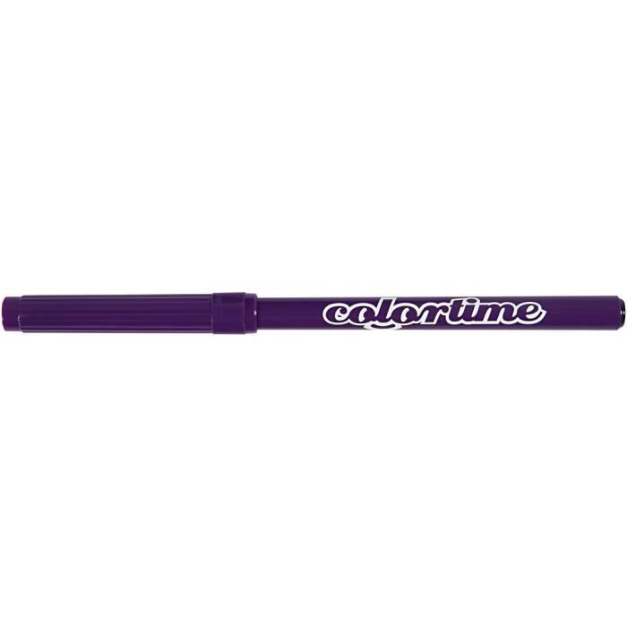 Felt Pen - COLORTIME - 373532 - Violet - Vented Safety - Opaque