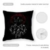 Anime C-Castlevania Cushion Cover Anti-dustmite Pillowcase Invisible Zipper Silky Short Plush Sofa Cushion Cover