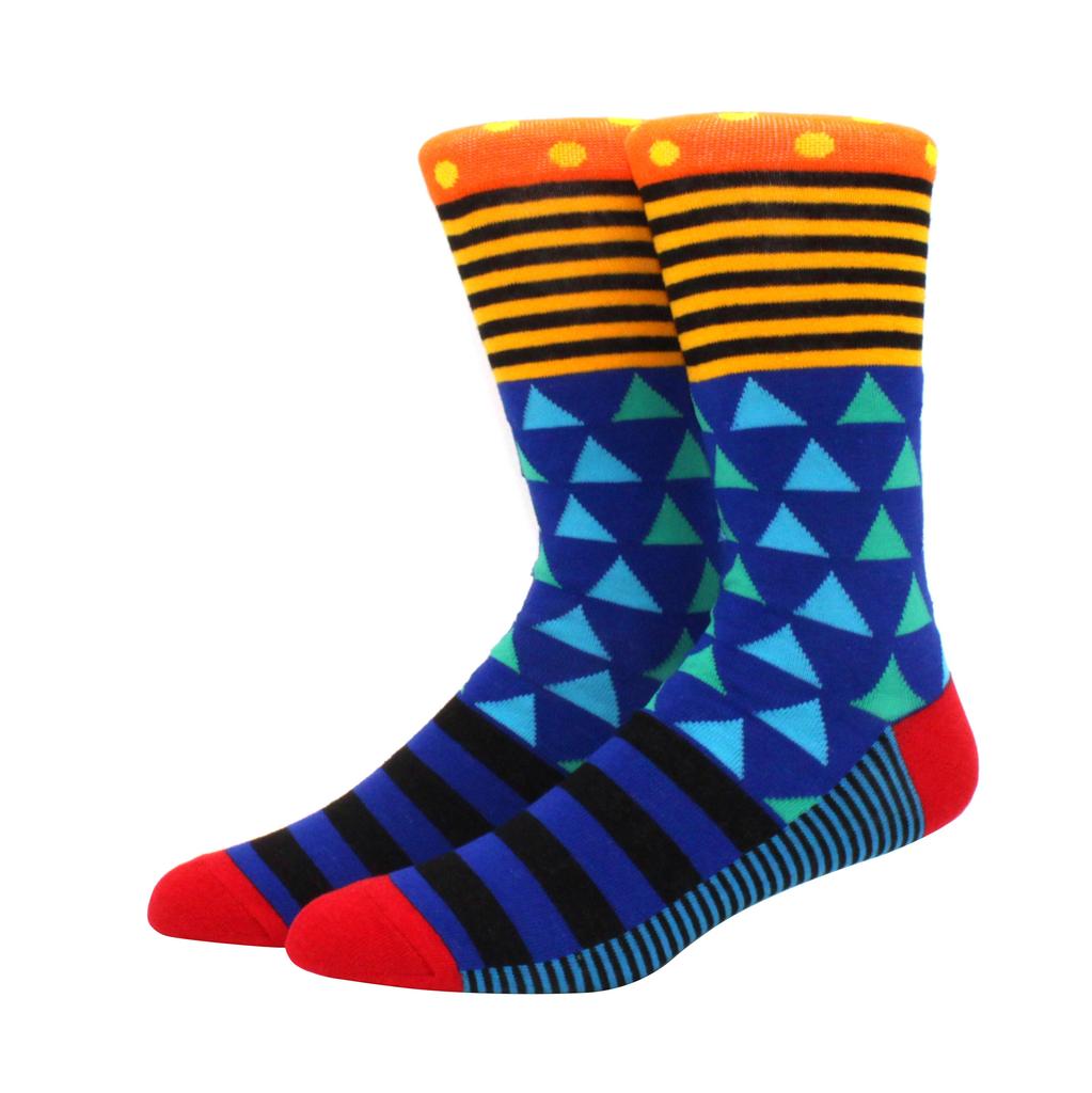 New Hiphop Cotton Men Socks Harajuku Happy Funny Animal Flamingo Penguin Chili Dress Socks for Male Wedding Christmas Gift