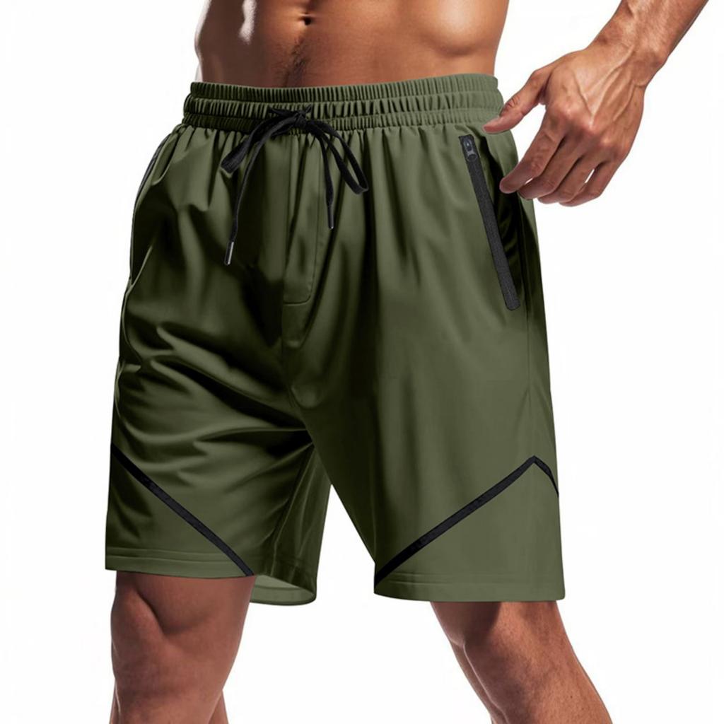 Men's Light Luxury Leisure Beach Basketball Five Point Sports Shorts