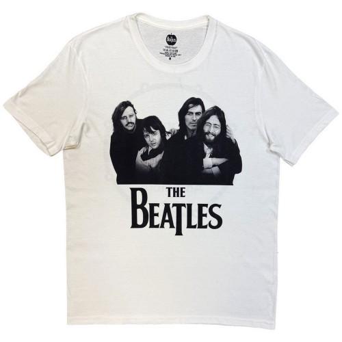 The Beatles Unisex Adult Anthology Group Photo Back Print T-Shirt