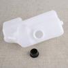 Radiator Water Coolant Overflow Reservoir Tank White Plastic Fit For Yamaha FZS1000 FZ1 2006-2015 FZ8 2011 2012 2013