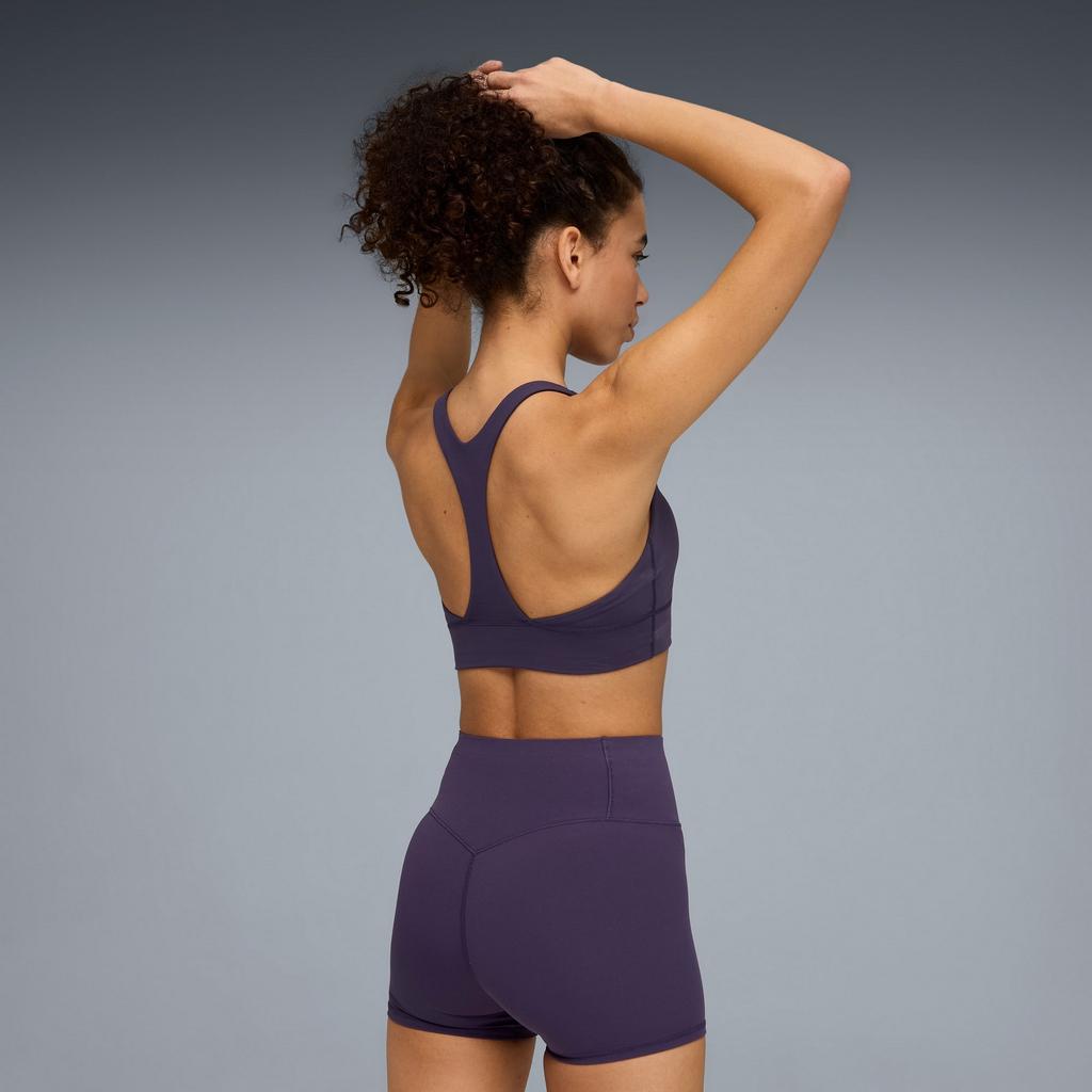 Puma X HYROX SHAPELUXE HIGH NECK Women's Bra Purple 52785464 R M