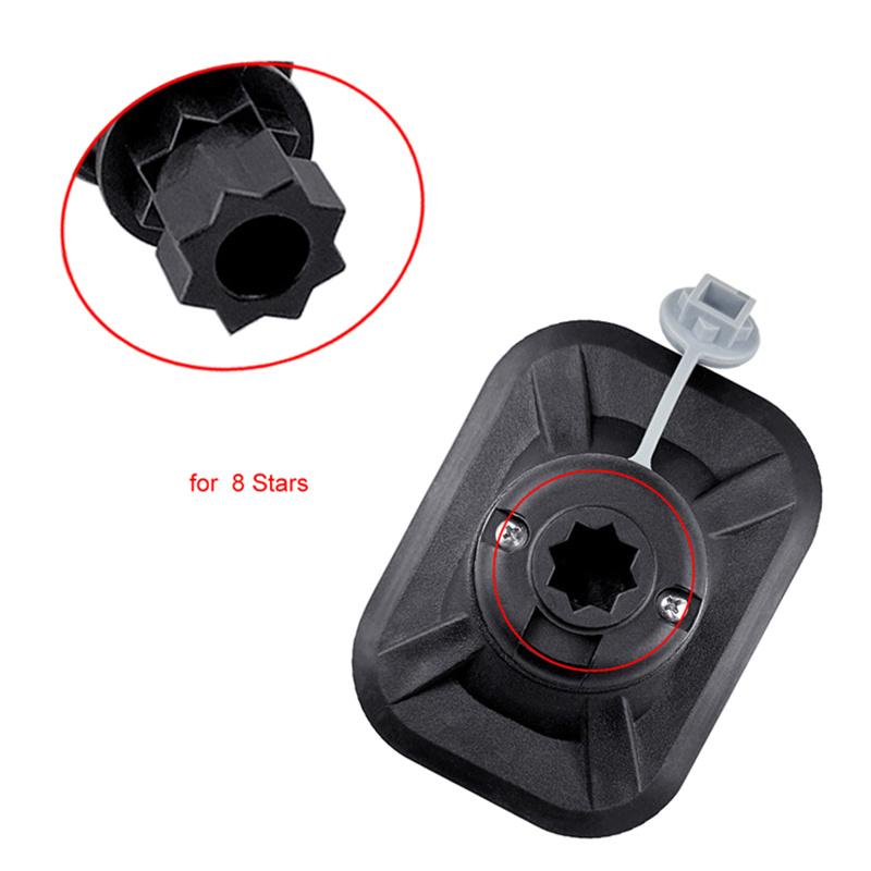 Inflatable Pvc Boat Fishing Rod Holder Gps Fish Finder Camera Mount Kayak Ball Base Safety Mount Kit Diy Pad