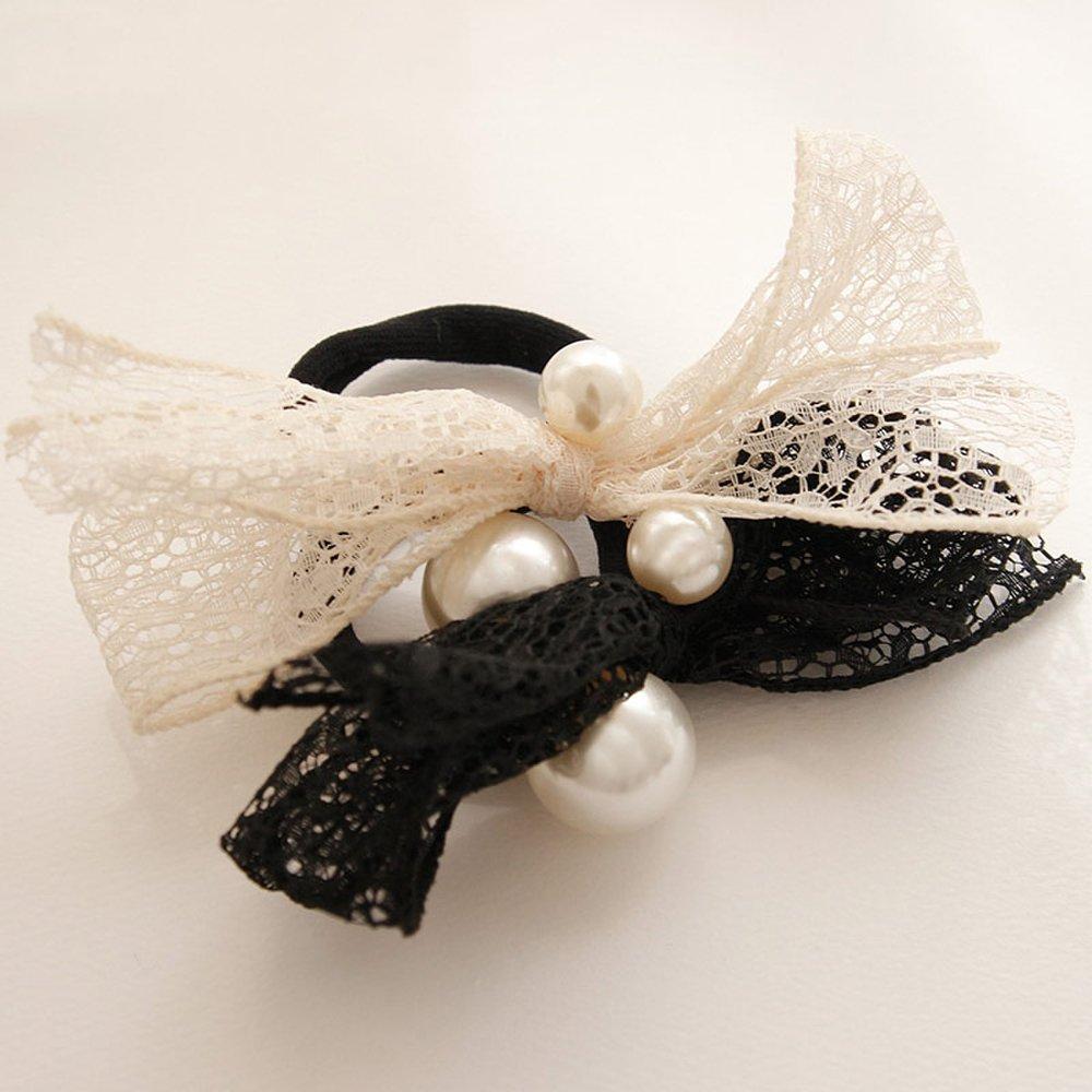 Jlauren Lace Pearl Hair Band H01014