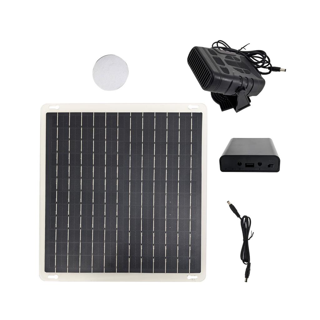 Solar Panel Car Heater Fast Heating Defroster Portable for Automotive Chicken Coop Greenhouse