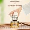 KAMJOVE Glass Tea Infuser Mug & Pot