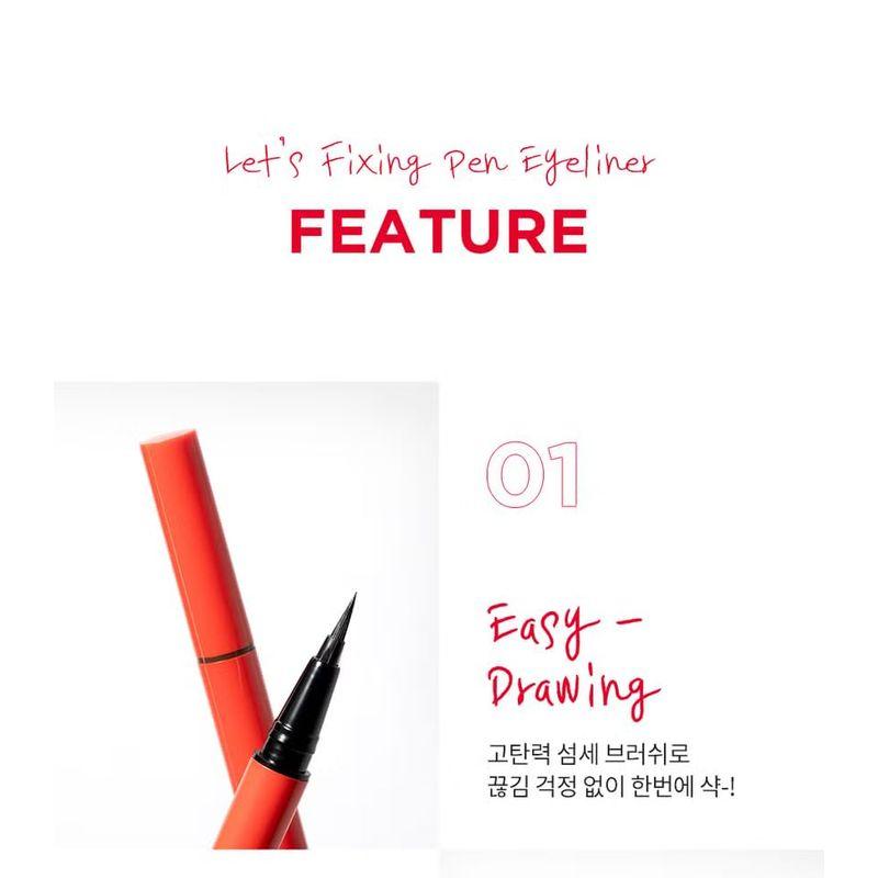 MERZY Let's Fixing Pen Eyeliner - 2 Colors