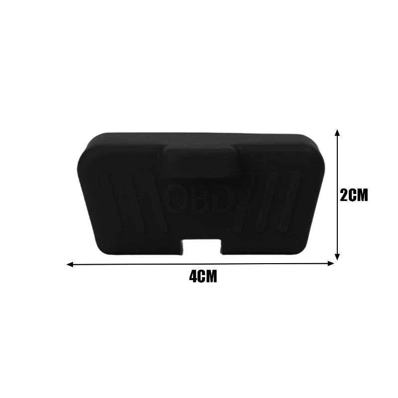 

1/3PCS Silicone OBD Port Cover Protector Universal Car Diagnostic Dust Cap Waterproof Shockproof Anti-Rust Car Vehicle Accessory