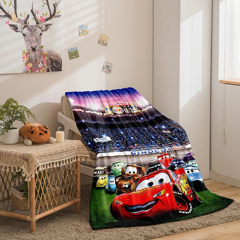 Cars Series Double-Sided Flannel 3D Digital Printing Blanket Blanket