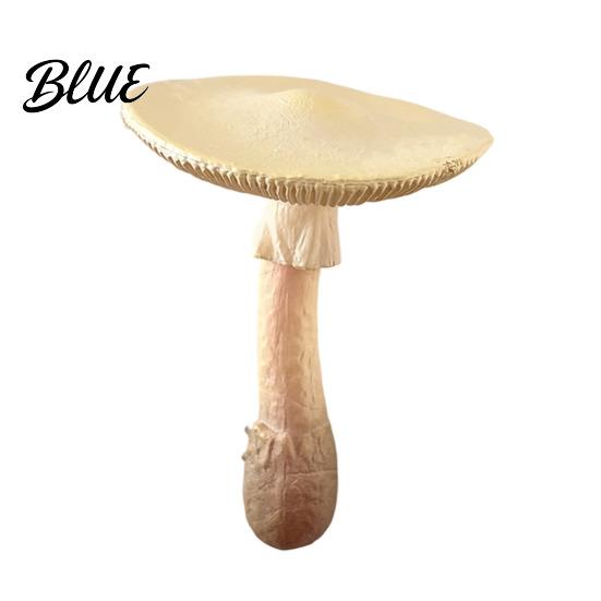 Decorative Fridge Magnets 3D Mushroom Refrigerator Magnet Resin Fake Small Memo Holders Photo Notes Holder for Whiteboard Cabinet Kitchen Aesthetic