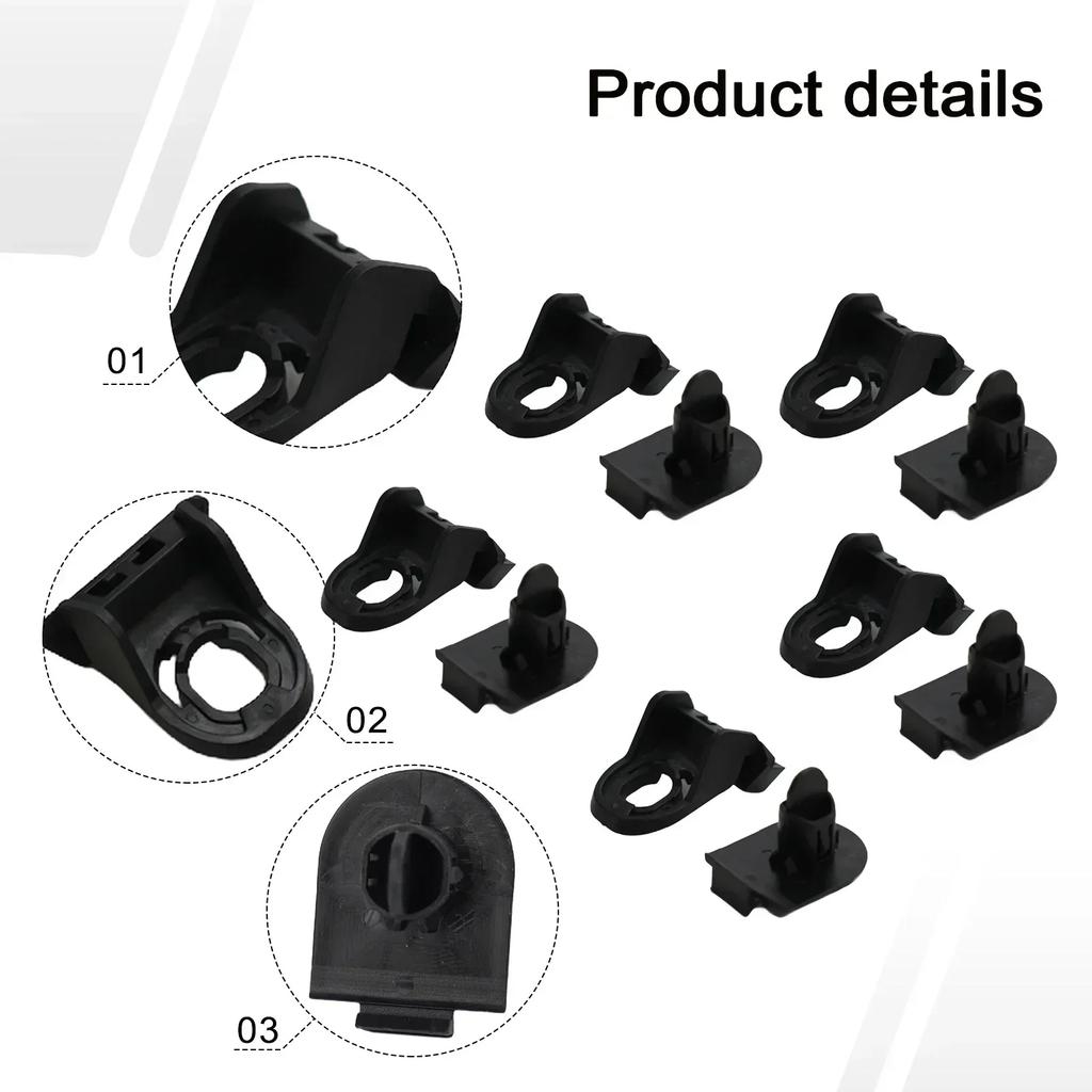 5 Paar Stoßfänger Kotflügelverkleidung Halter & Stift Halteclip Befestigung für Toyota-Camry Für Corolla 18-21 5387933030 4774902020