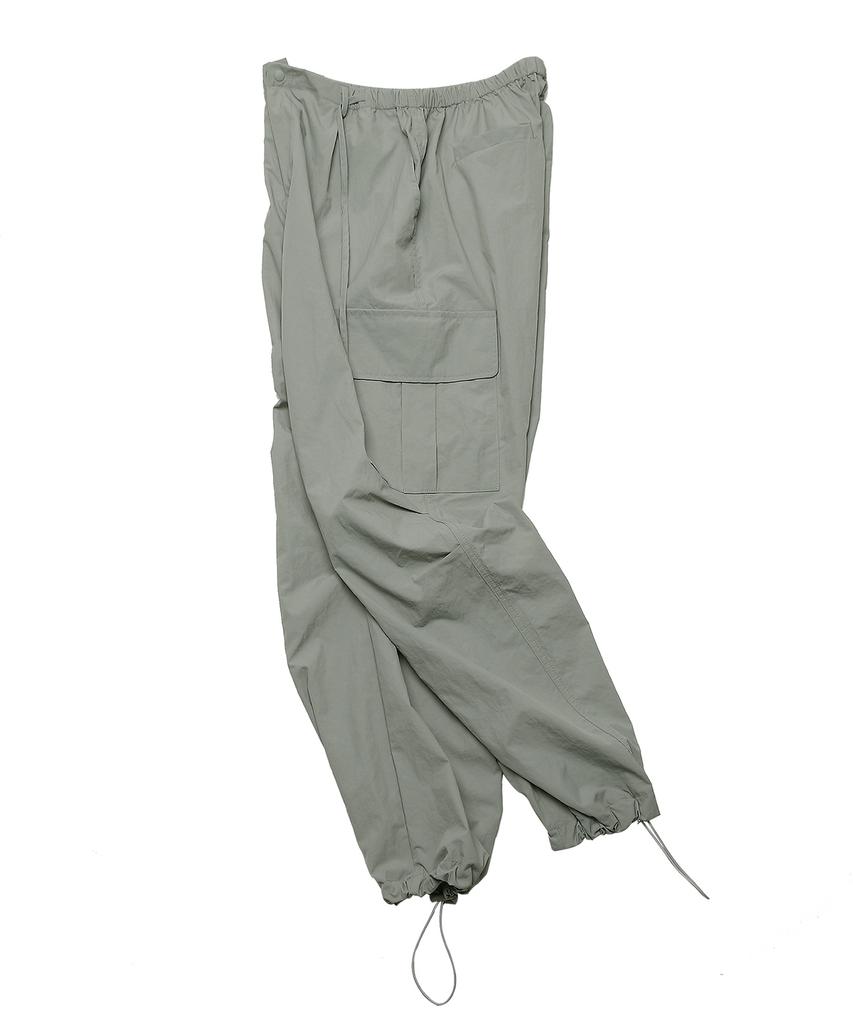 UNION BALANT Nylon Stopper Pants Light Gray