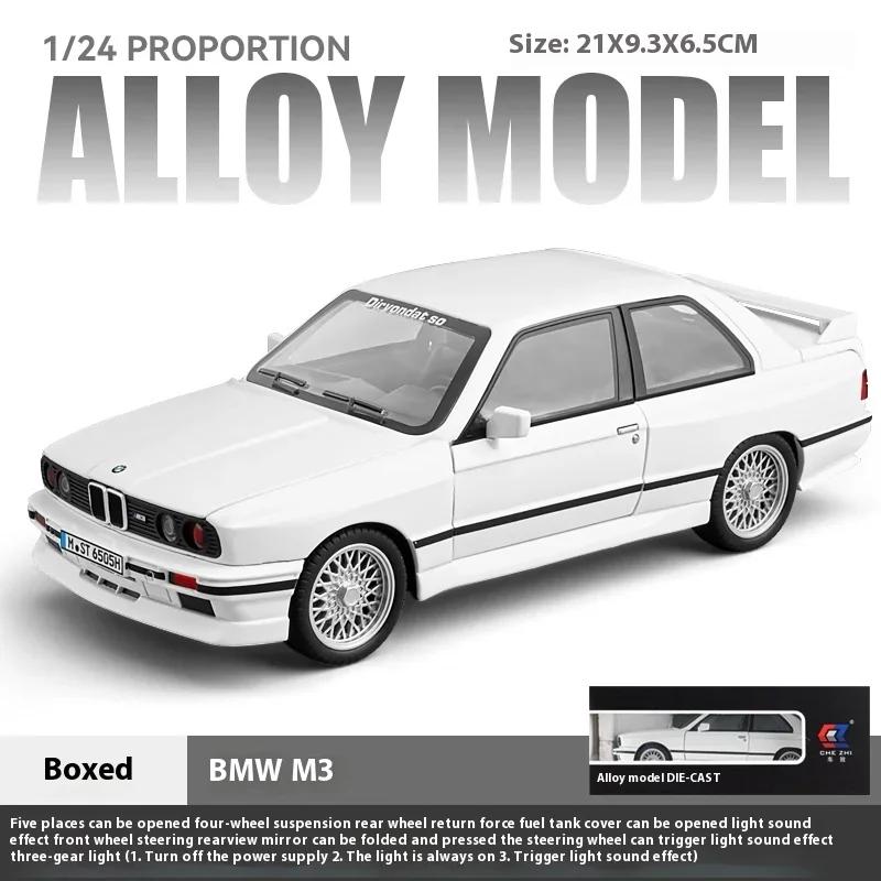 1:24 1988 M3 E30 Modified Classic Racing Vehicle Alloy Diecast Painting Model Car Private Collectibles Goods For Wholesale F