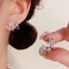 Pearl Star Ear Clip for Women's New Style, with a niche design and high-end earrings