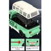 1/32 Scale Bus T1 Modified Alloy Metal Diecast Car Model VW Collection Vehicle Kids Toy Car Holiday Gifts Box Present Scale