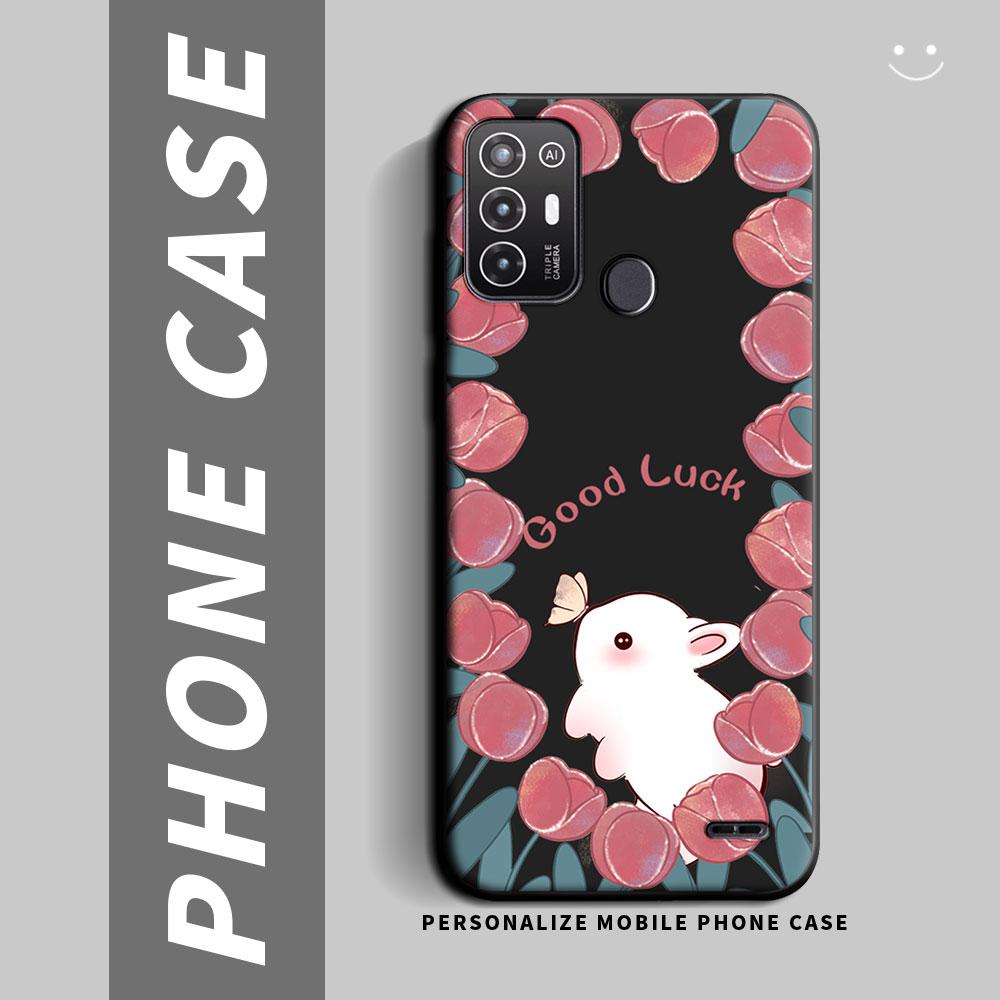 For ZTE Blade A52 / A52Lite Case Cartoon Cute Shockproof Silicone Soft Phone Case For ZTE Blade A53 Pro / A52 Lite Back Cover