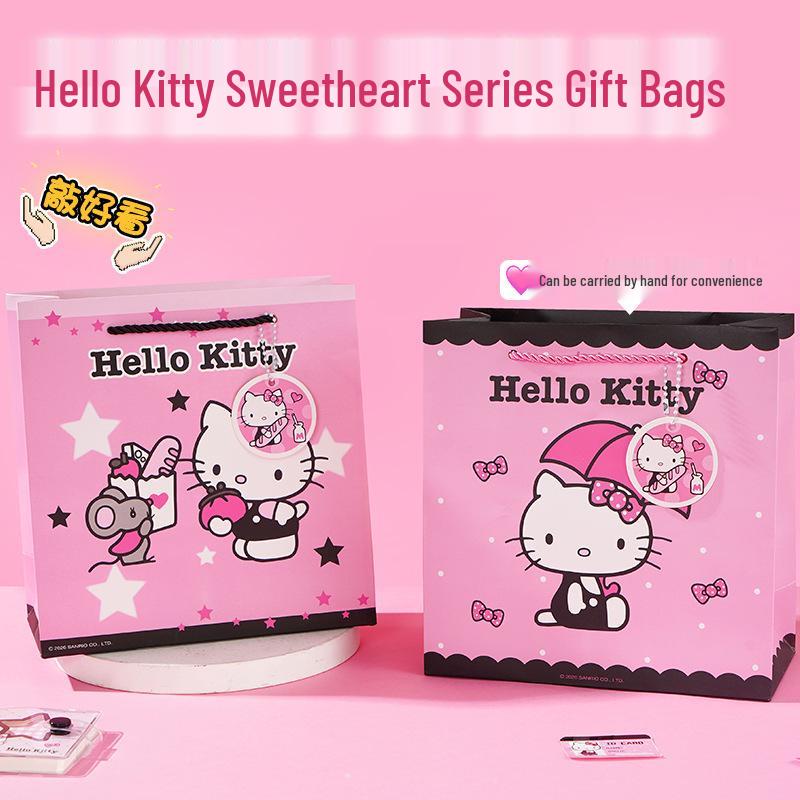 Yue Mu Hello Kitty Large Capacity Cartoon Handbag Gift Bag