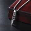 Jewelry Skeleton Alloy Head Male Titanium Steel Necklace Pendant