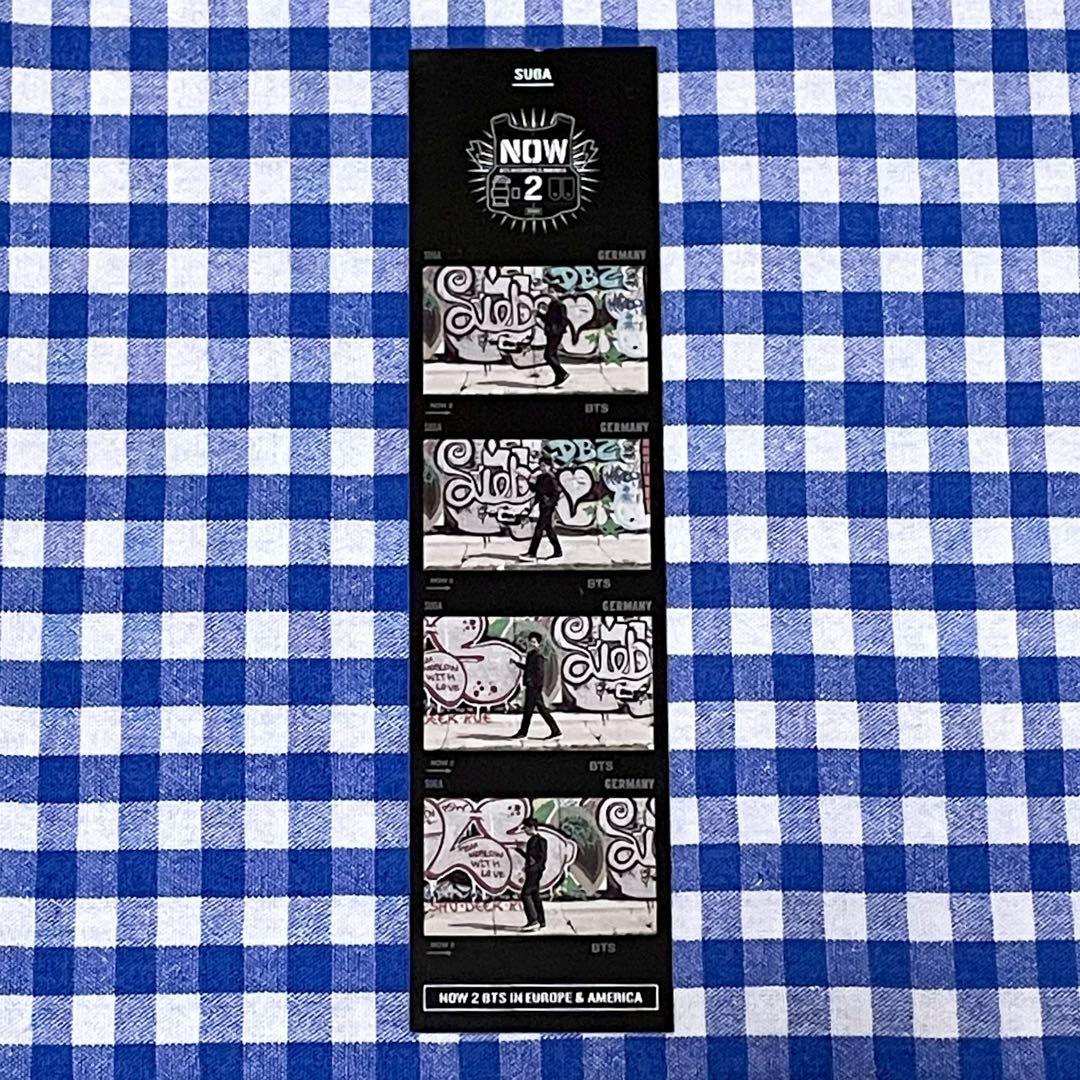 

[Б/У] Официальная закладка BTS NOW2 Юнги SUGA