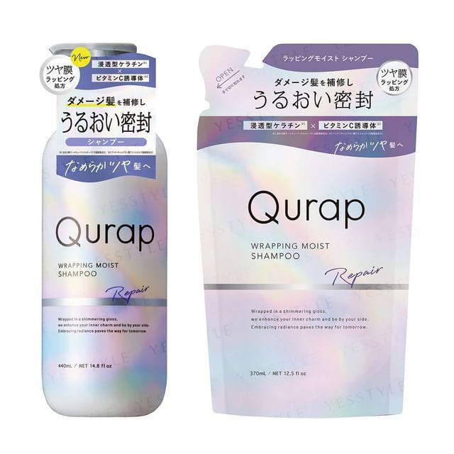 Qurap - Wrapping Moist Shampoo Repair 370ml Refill