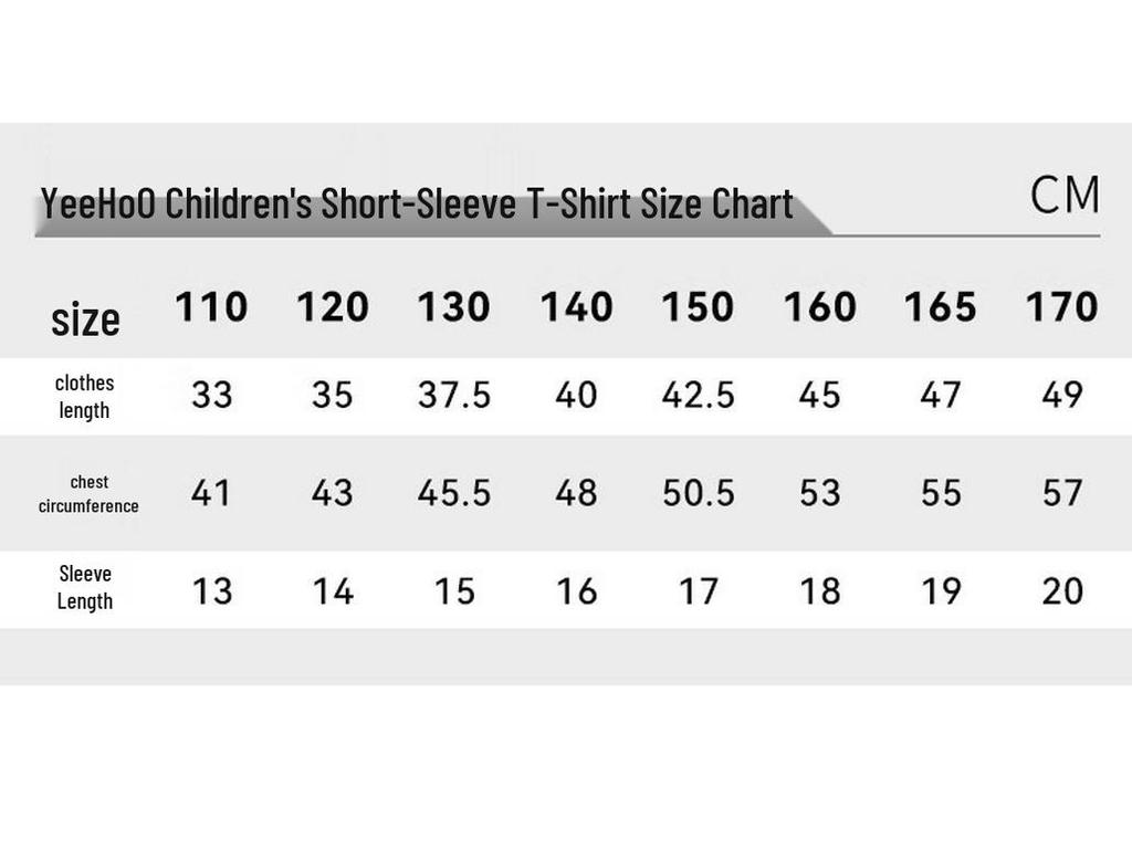 YEEHOO Girls' Short Sleeve T-Shirt