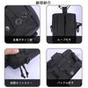 YOGOTO Tactical Pouch, Airsoft, Tactical MOLLE Water Bottle Holder, Military Style, for Small Items, Hiking, Camping, Motorcycles, Airsoft, and Outdoo