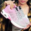 Women's Shoes Spring Women's Sports Shoes Large Size Soft-soled Running Shoes Air Cushion Shoes Oes Casual Mesh Shoes