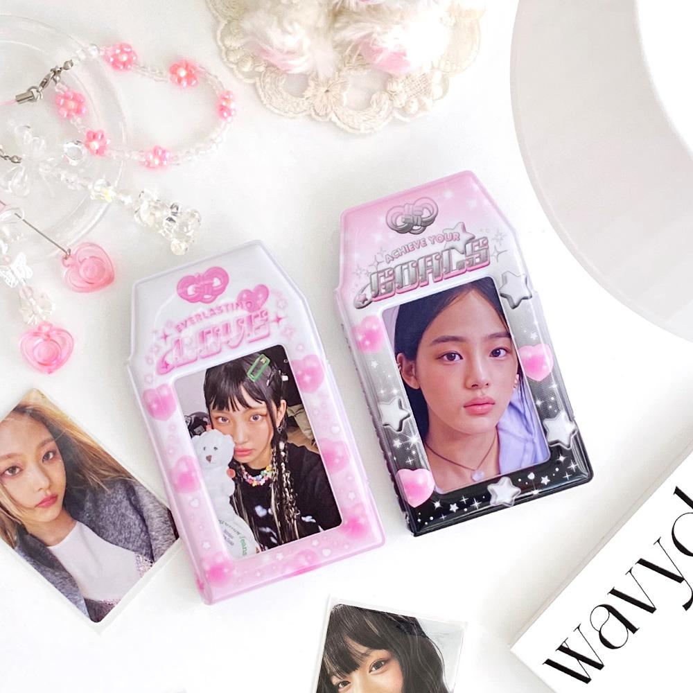 Cute Photocard Holder Book 20pocket 3inch Min Collect Book Idol Photo Album for Polaroid Instax