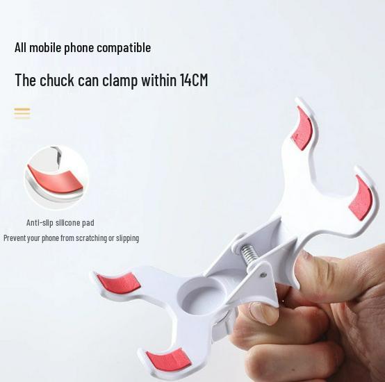 2026 Mobile Phone & Tablet Adjustable Alloy Stand - Multi-functional Rotatable Holder for Bedside or Chair