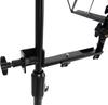 KC Music Stand for Microphone Stands, MS-170BK, Black