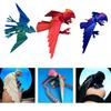 3D Printed Realistic Eagle Model Anime Figure, Plastic Ornament with Swinging Wings, Desktop Decoration Sculpture Figurine Toy