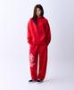 ADERNM Logo Sweatband Pants Red