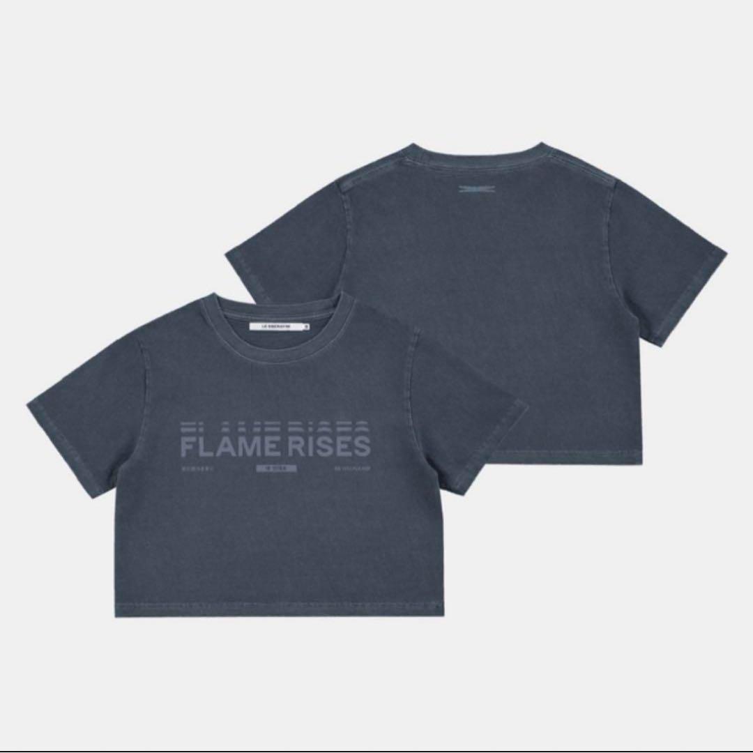 

[USED] LESSERAFIM Tour Cropped T-Shirt, Size L