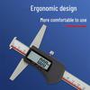 High Precision Electronic Digital Depth Gauge with Single Hook, 0-150/200/300mm.