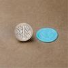 Sealing Wax Stamp Coppers Seals + 1Piece Wood Handle,Vintage Wax Seal Stamp Set for Envelops,Cards,Gift Wrappings