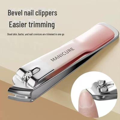 Stainless Steel Four-Piece Nail Clipper Set with Box