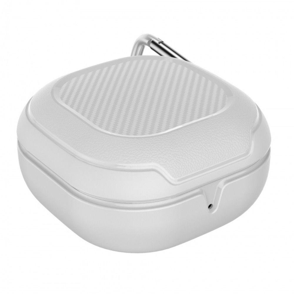 

Чохол для навушників із пряжкою для Samsung Galaxy Buds live/Pro/Buds 2/Buds 2 Pro Home/Travel White