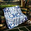 Queen's Rangers Wappen Decke Leicht Ideal Bettdecke Perfekt für Reisen, Camping, Wohnzimmer, Büros, Sofas, Fan Weihnachtsgeschenk