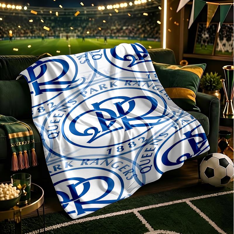 Queen's Rangers Crest Blanket Lightweight Ideal Bedding Blanket Perfect for Travel, Camping, Living Rooms, Offices, Sofas, Fan Christmas gift