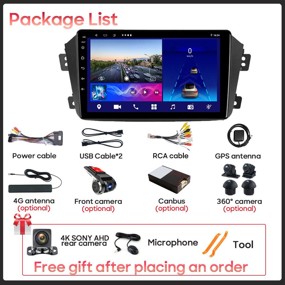 Android Multimedia For Geely Emgrand X7 1 GX7 EX7 2011 - 2019 Car Stereo CPU Radio QLED Player Navigation Carplay Auto HDR Cam