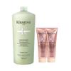 Kérastase Dual Function Shampoo & Glaze Rose Conditioner Hair Care Set