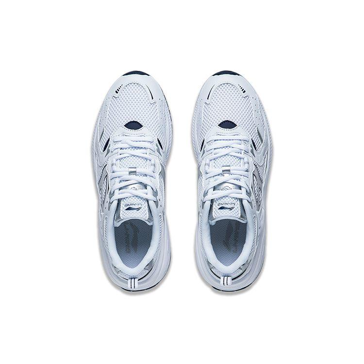 Li Ning Textile, Synthetic Leather Comfortable Slip Resistant Abrasion Resistant Low top Sports Casual Shoes Women's AGCT050-2