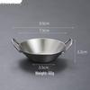 Dipschale aus Edelstahl 304 im koreanischen Stil