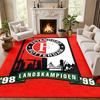 Feyenoord Rotterdam Teppich Fußmatte für Wohnzimmer oder Schlafzimmer Schutzmatte unter dem Stuhl Bürodekoration Weihnachtsgeschenk Geburtstagsgeschenk